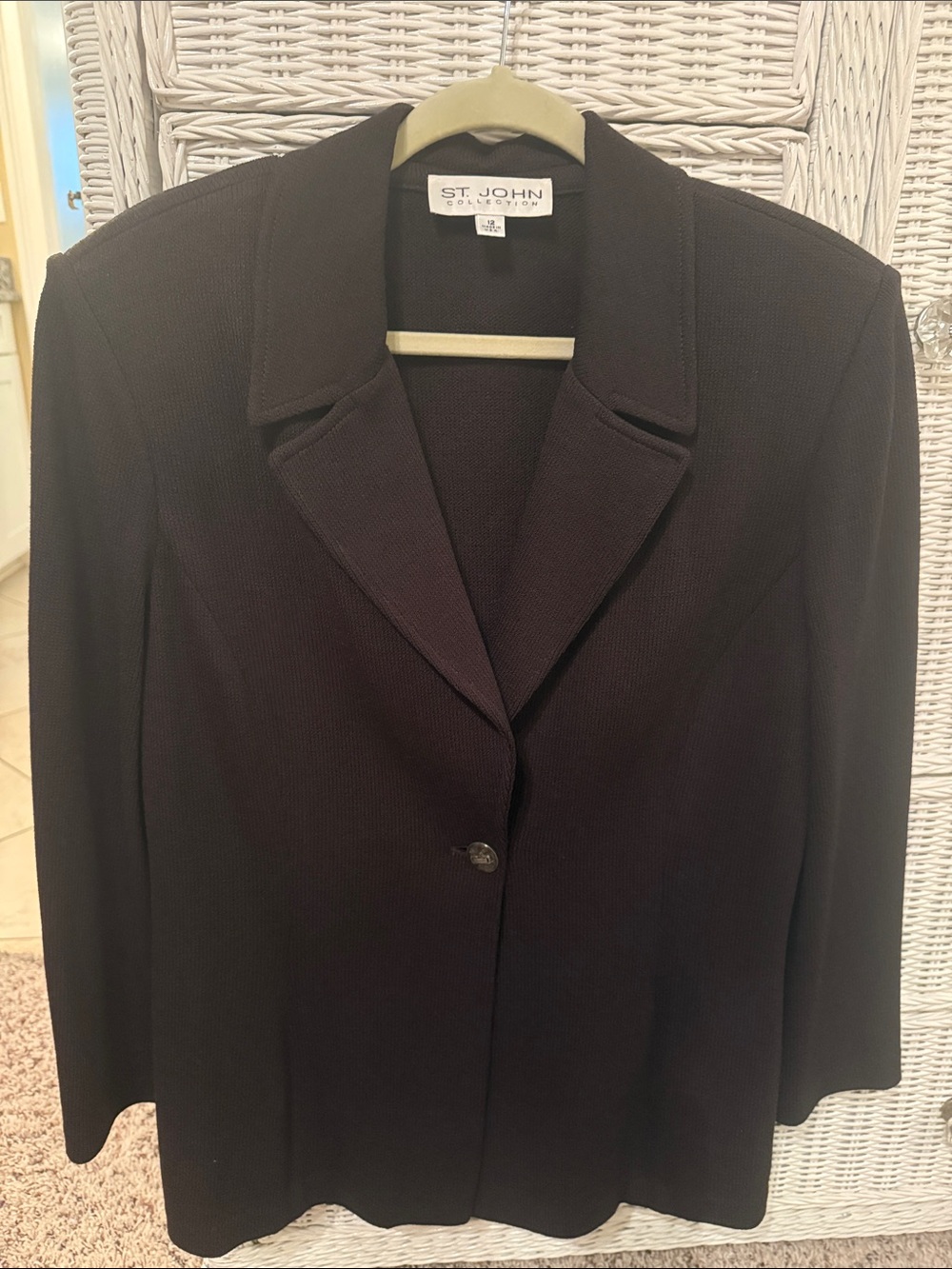 St. John Brown Women's Knit Blazer